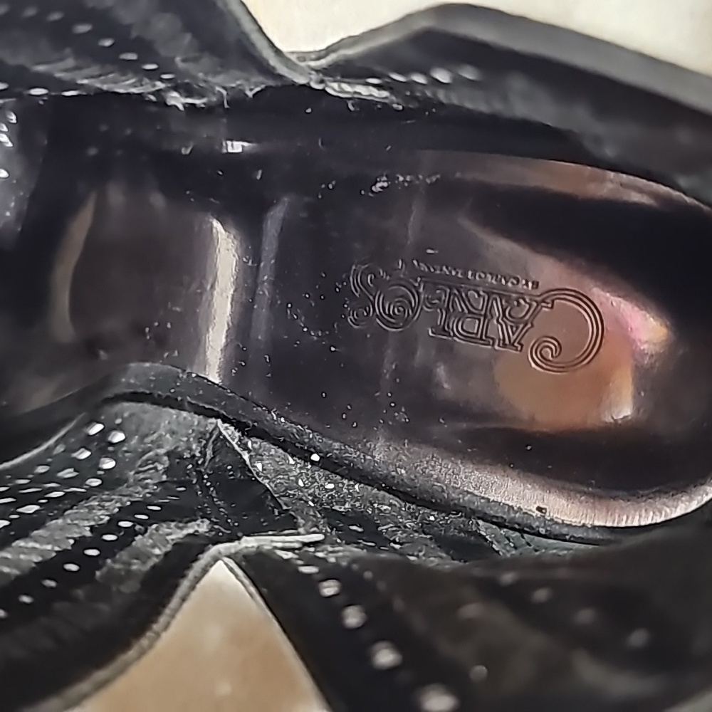 Black Booties Open Toe - image 4